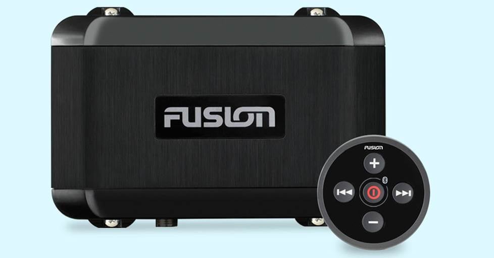 Fusion MS-BB100V2 Marine Black Box Receiver 2-zone hideaway marine digital media receiver