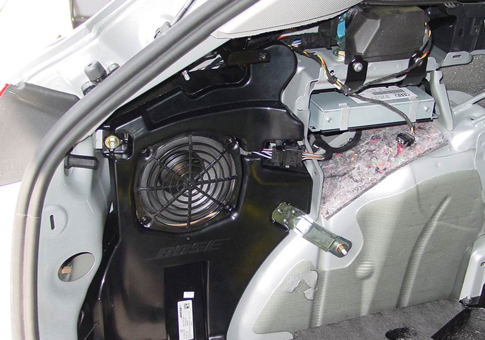 audi a3 subwoofer