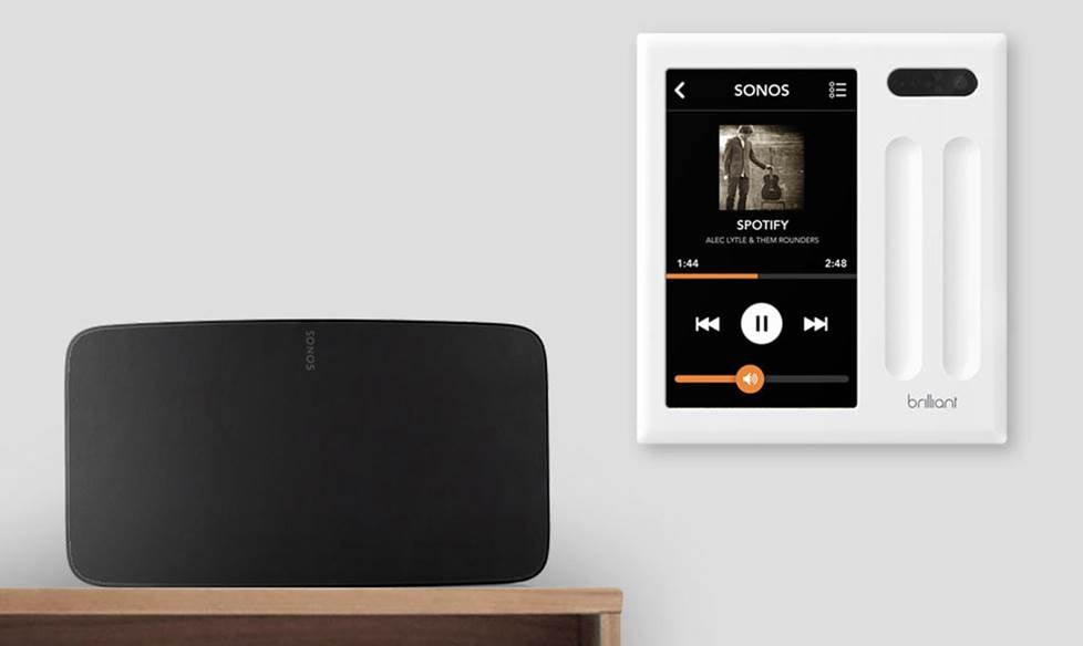 Controlling Sonos with Brilliant