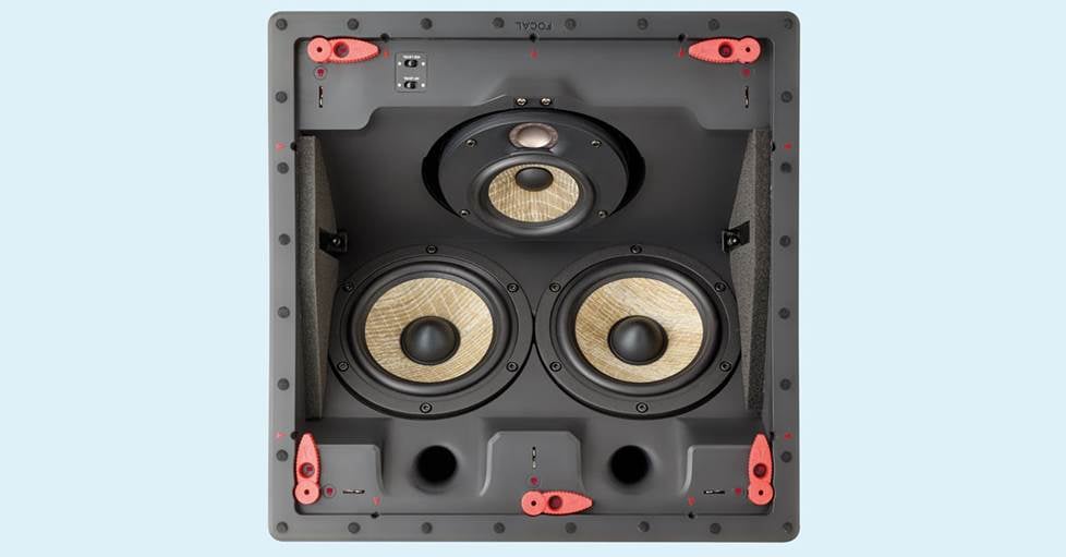 Focal 300 ICLCR 5 3-way in-ceiling home theater speaker