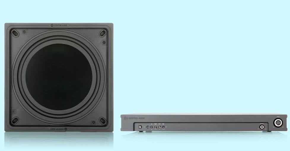Monitor Audio IWS10 and WA250 In-Wall Subwoofer System