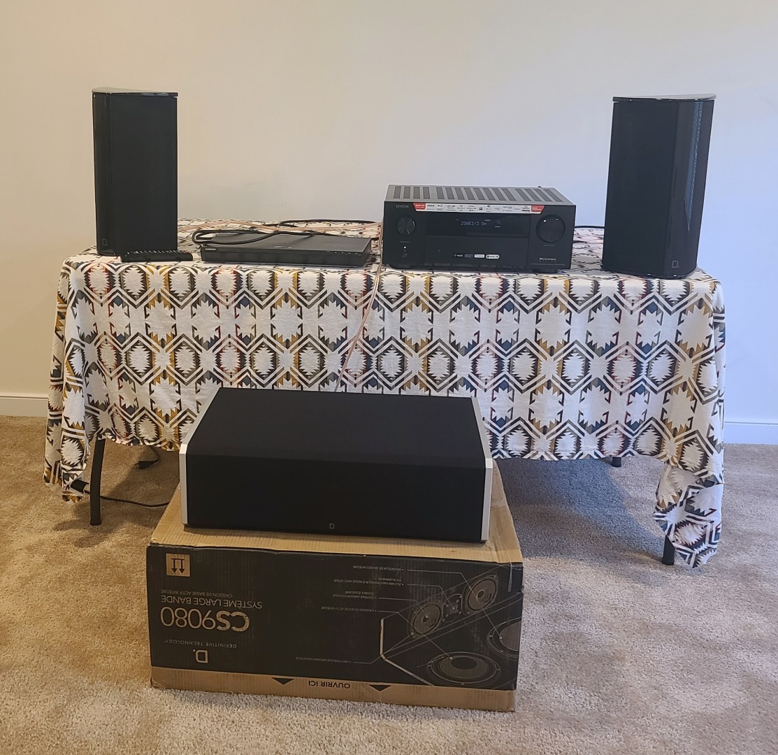 Customer Reviews: Definitive Technology CS-9080 Centre channel