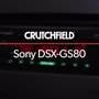 Sony DSX-GS80 Crutchfield: Sony DSX-GS80 display and controls demo