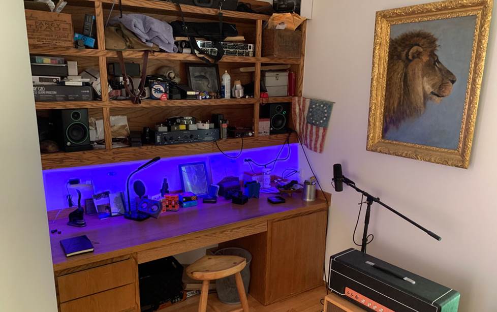 Satco Starfish smart light strip mounted under shelf
