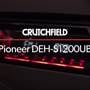 Pioneer DEH-S1200UB Crutchfield: Pioneer DEH-S1200UB display and controls demo