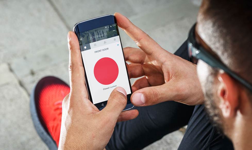 Smart locks come with app control