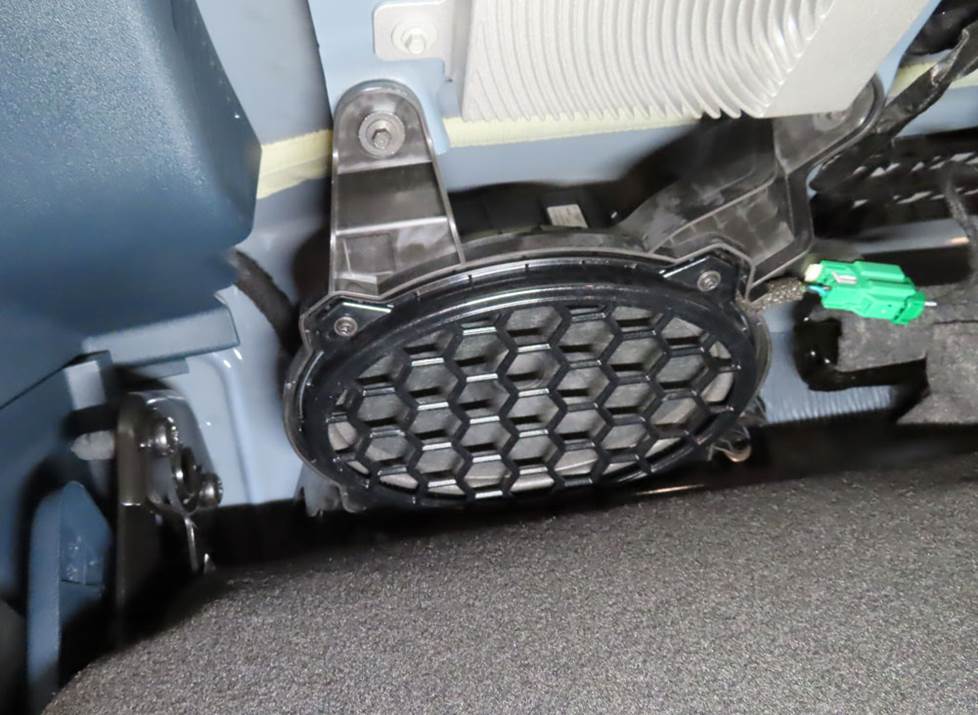 ford maverick wall subwoofer