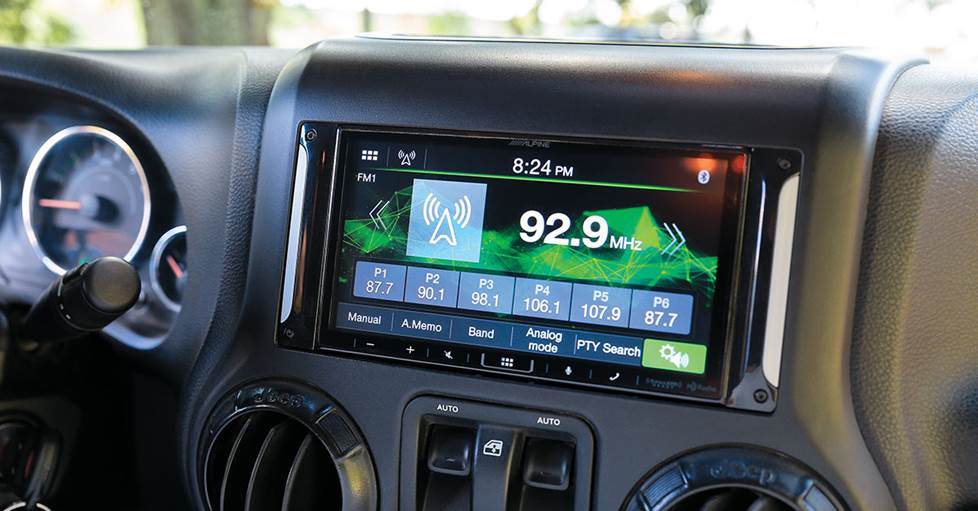 Alpine i407-WRA-JK receiver