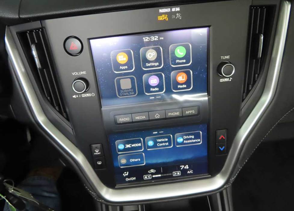 subaru outback 7" lcd
