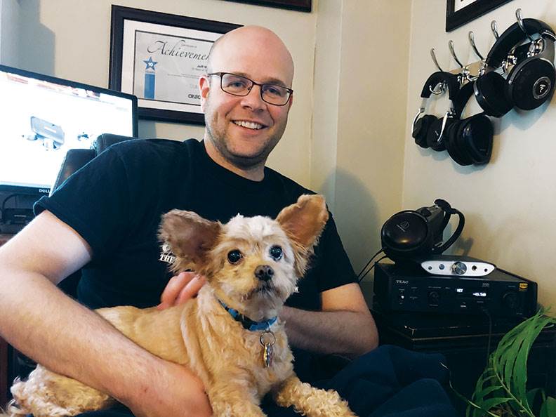 Jeff with Herbie