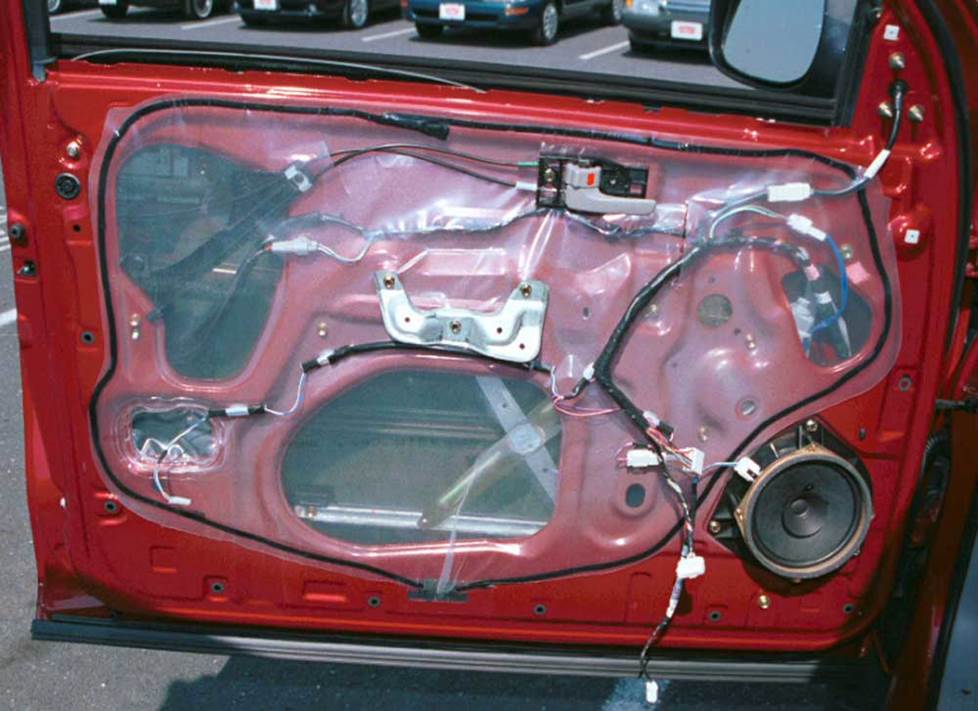 toyota tundra factory front speaker removal
