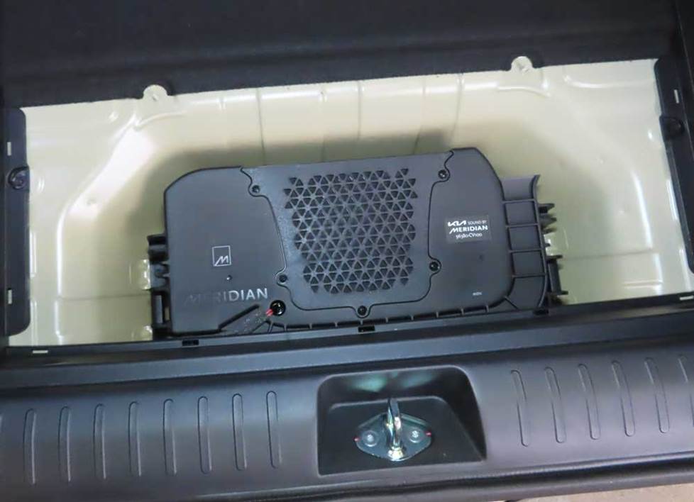 Kia EV6 meridian subwoofer