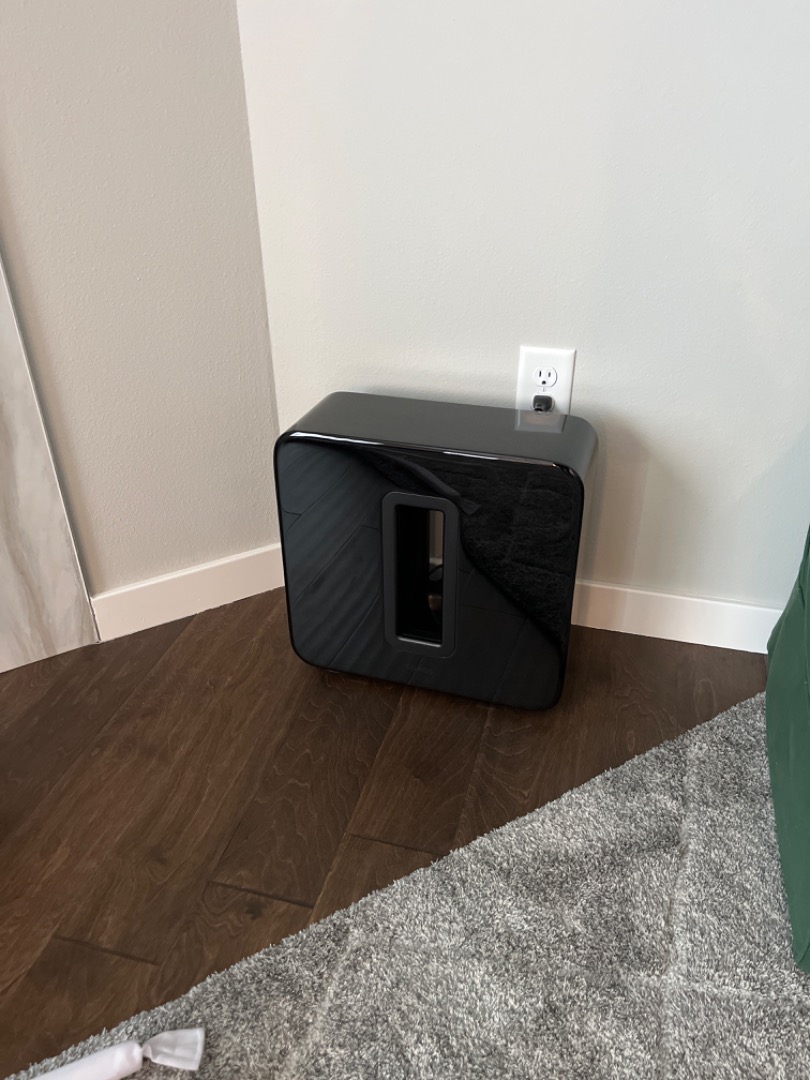 【美品】Sonos Sub (Gen3) ブラック Sonos Sub (Gen 3) (Black) Wireless subwoofer for compatible Sonos