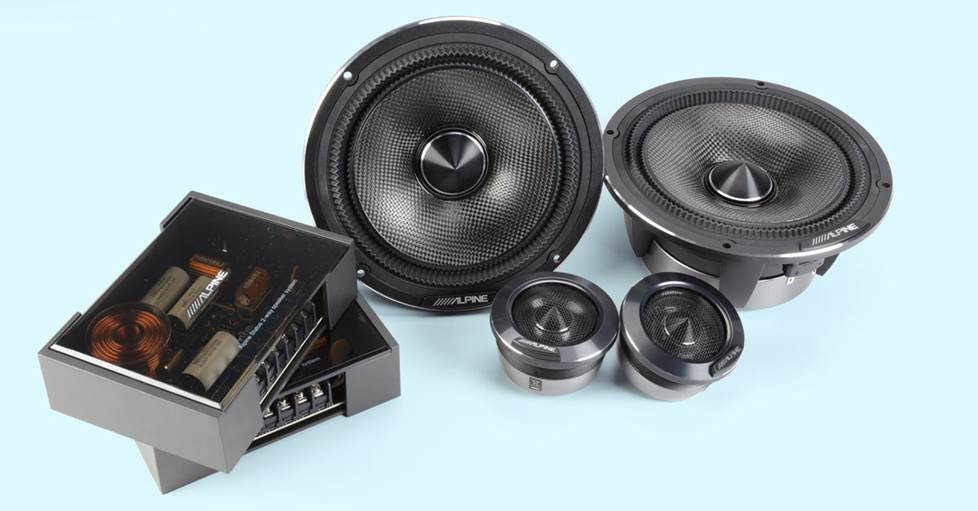 Alpine HDZ-65C Status Series 2-way component speaker system