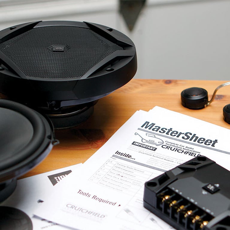 New to shopping car speakers? Start here.
We have lots of cool shopping tools to make finding speakers easy. Check out this buying guide to learn the basics about speaker fit, style, and more.