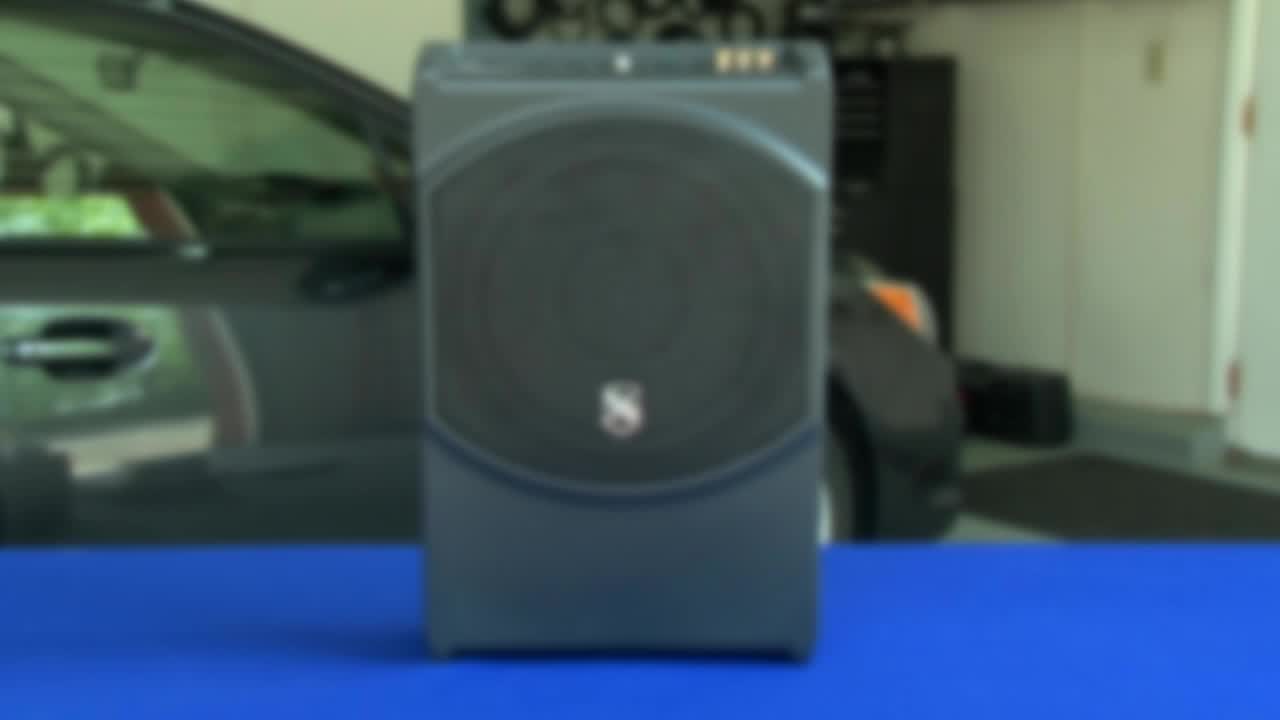 Video Sound Ordnance B8PTD powered car subwoofer