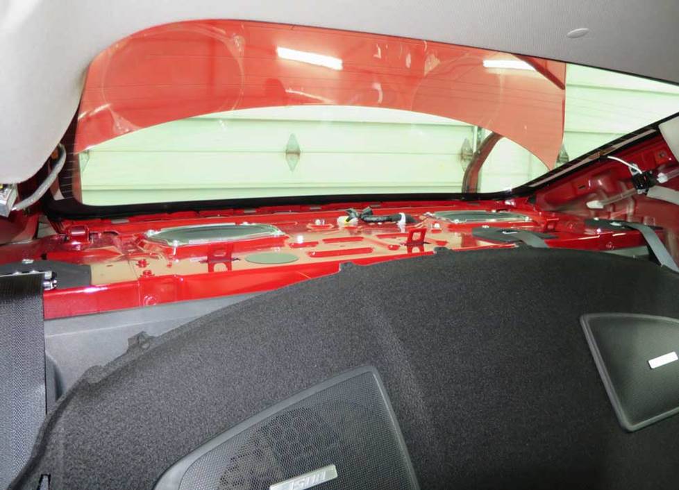 nissan sentra rear deck speakers