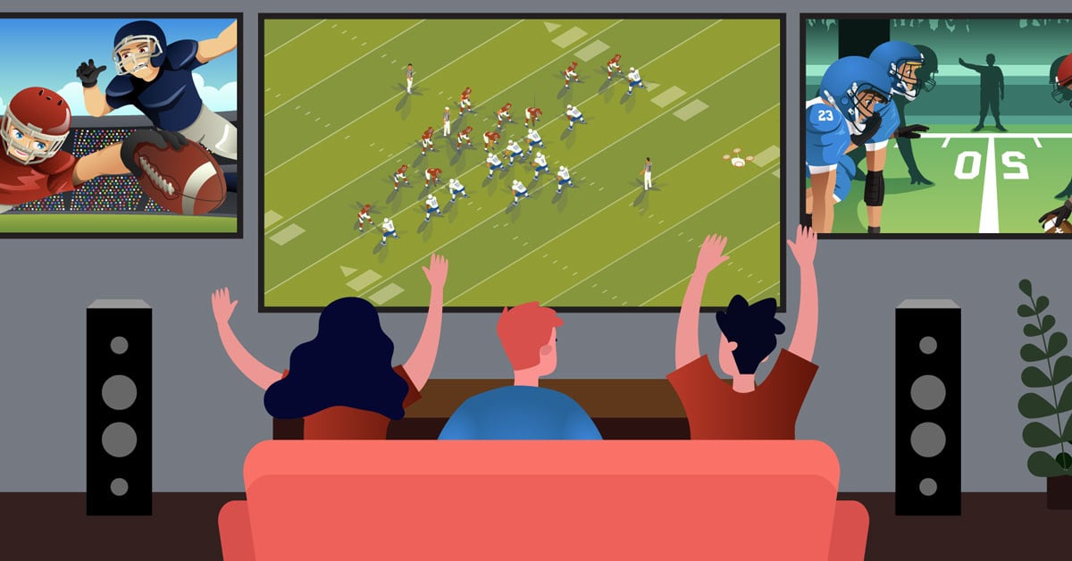 TV Now Offers NFL Multiview Showing 4 Game At Once - Here