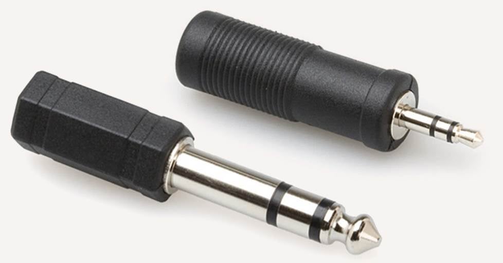 Converters, 3.5 mm to 1/4" or vice versa