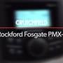 Rockford Fosgate PMX-1 Crutchfield: Rockford Fosgate PMX-1 display and controls demo