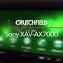 Sony XAV-AX7000 Crutchfield: Sony XAV-AX7000 display and controls demo
