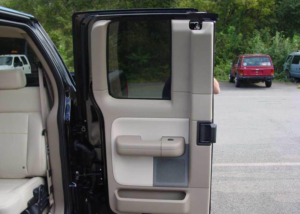 Ford F150 rear door panel