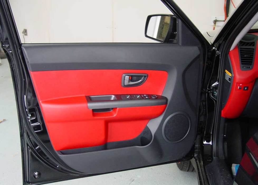 Kia Soul front door