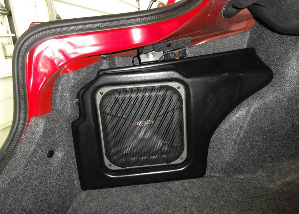 dodge charger Kicker subwoofer package