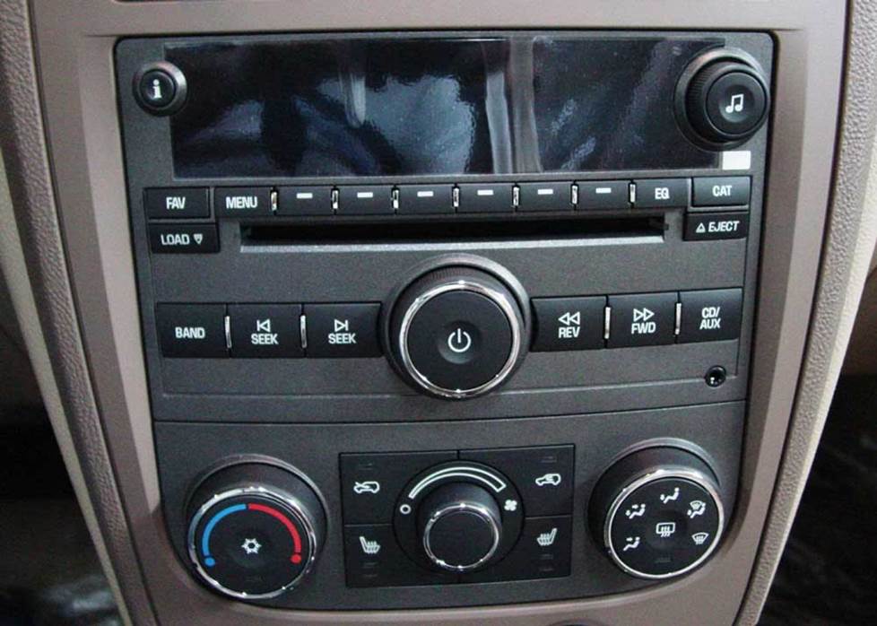 Chevy HHR factory radio