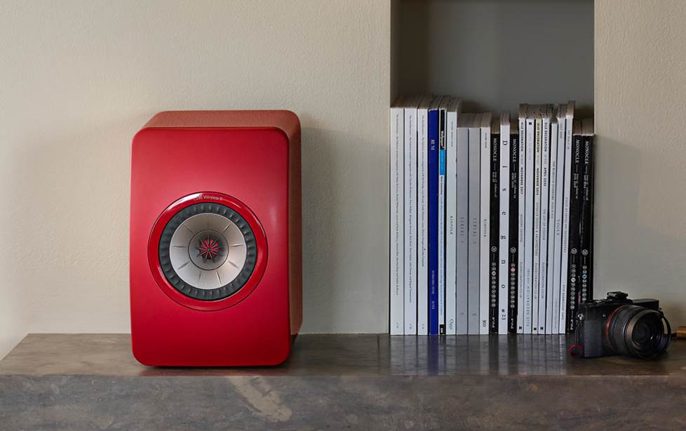 KEF LS50 speakers
