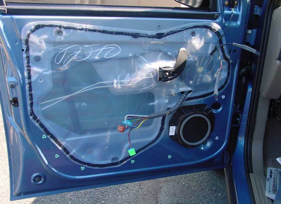 pontiac aztek front door