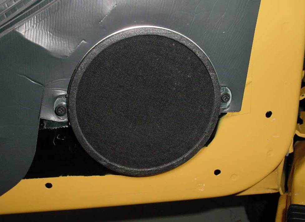 Jeep Cherokee front door speakers