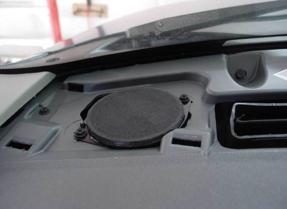 dodge ram corner dash speaker