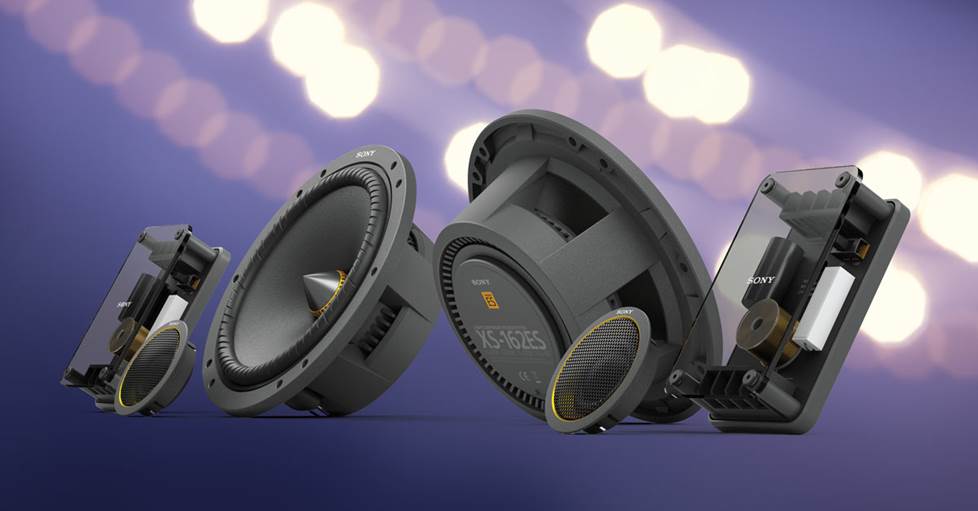 Sony XS-162ES Mobile ES Series 6-1/2" component speaker system