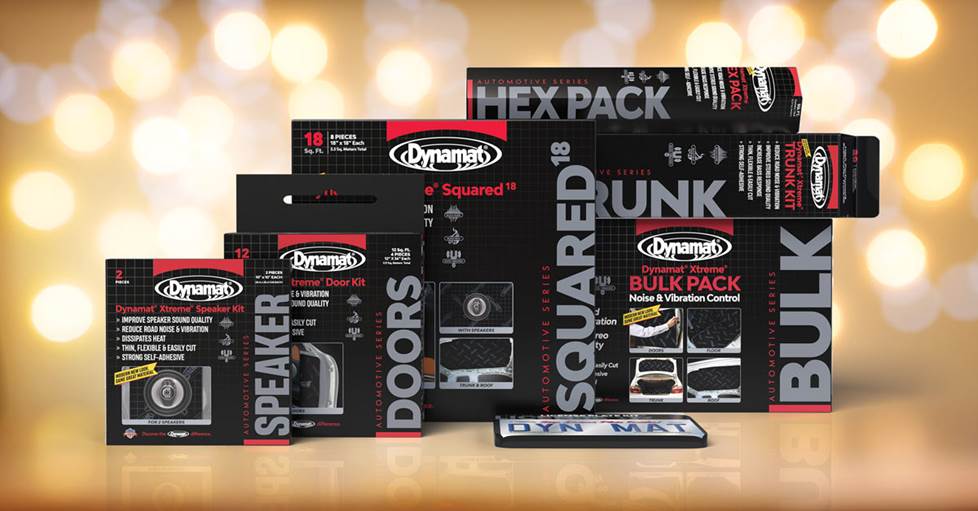 Dynamat Xtreme sound damping family