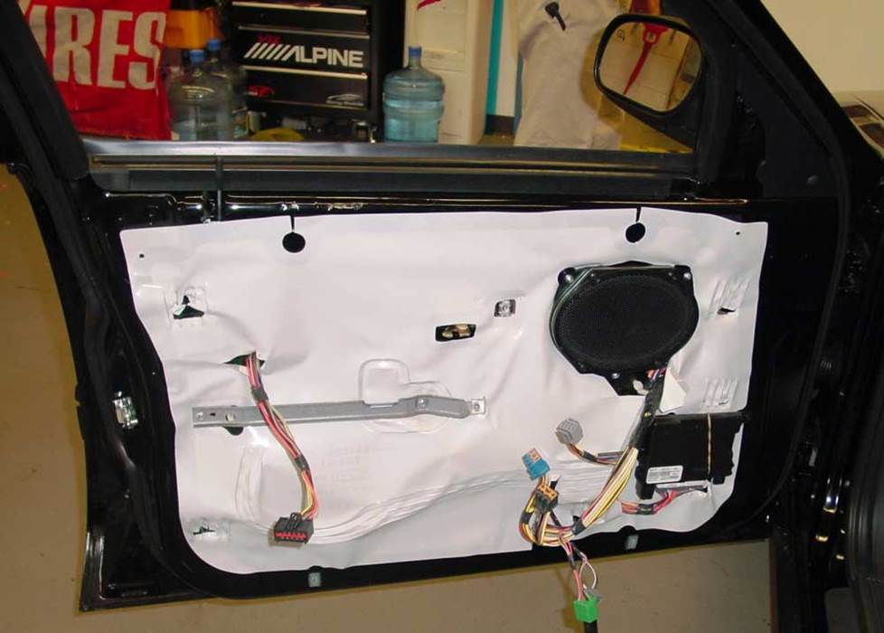 mercury marauder front door speakers