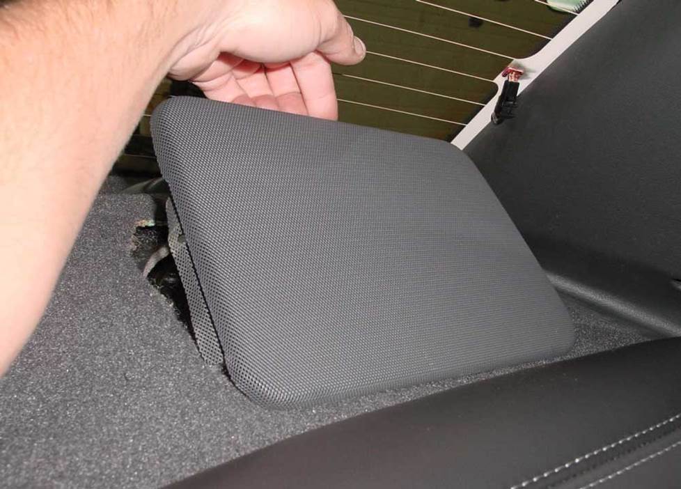 mercury marauder rear deck speakers