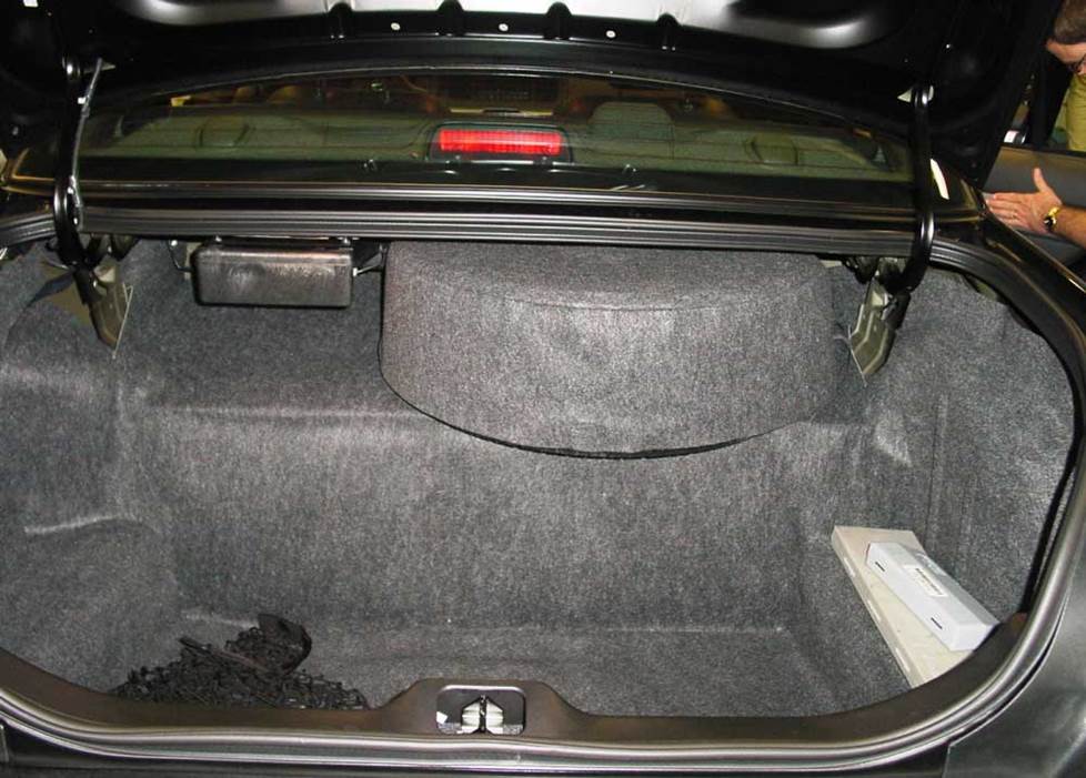 mercury marauder trunk