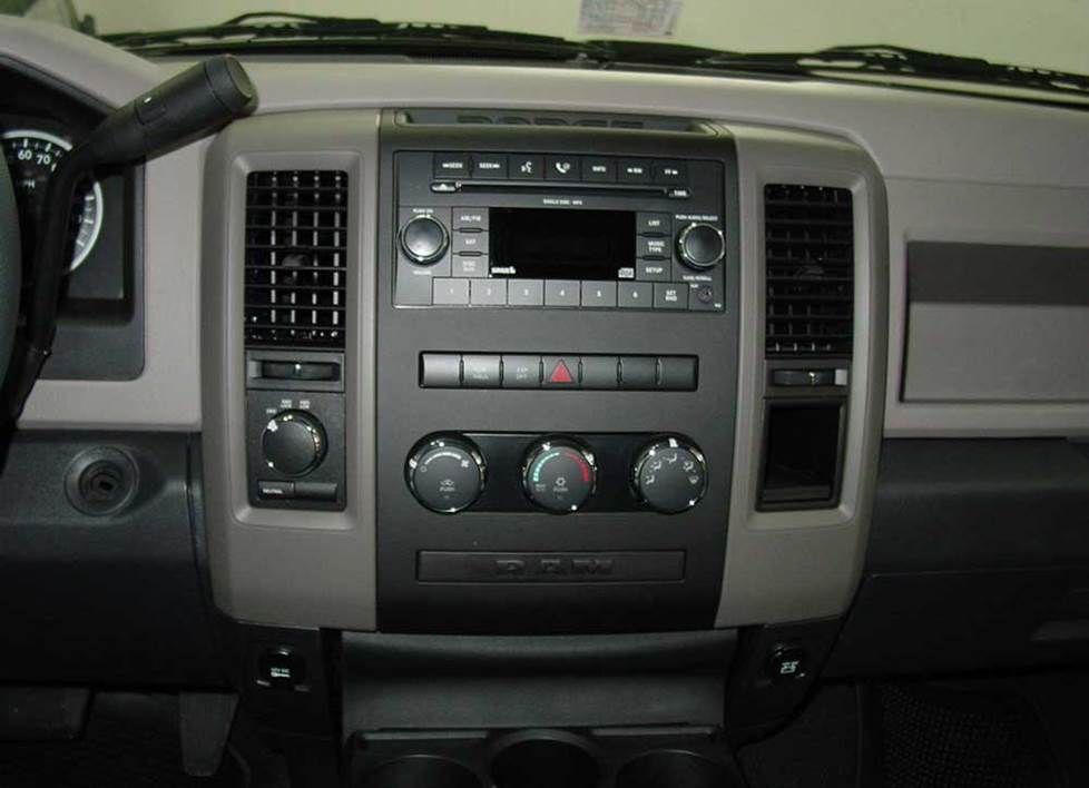 dodge ram radio