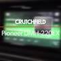Pioneer DMH-220EX Crutchfield: Pioneer DMH-220EX display and controls demo