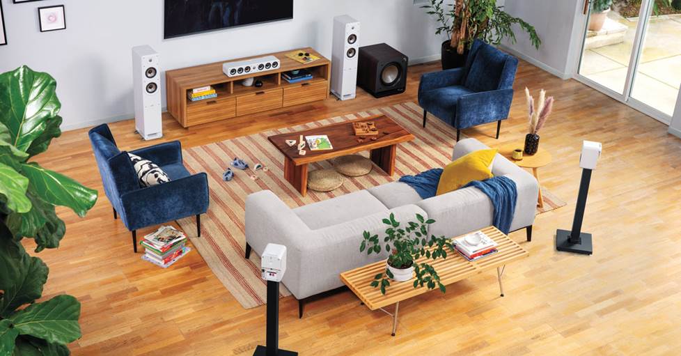 home theater speaker locations