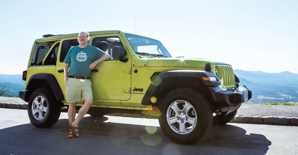 Jason and his Jeep
