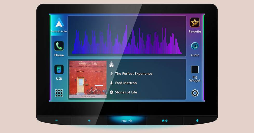 JVC KW-Z1000AW screen