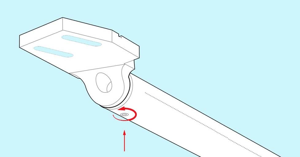 End of tonearm MOFI