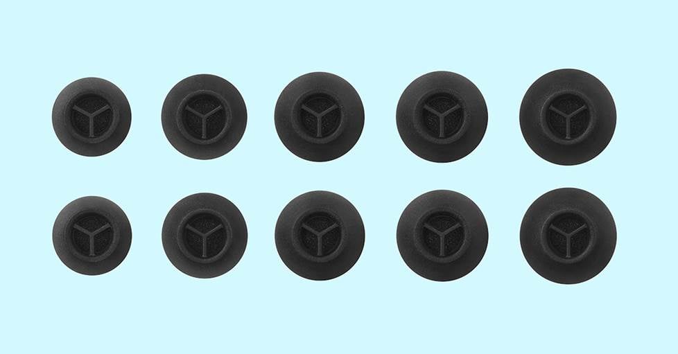 Technics EAH-AZ100 ear tips in different sizes