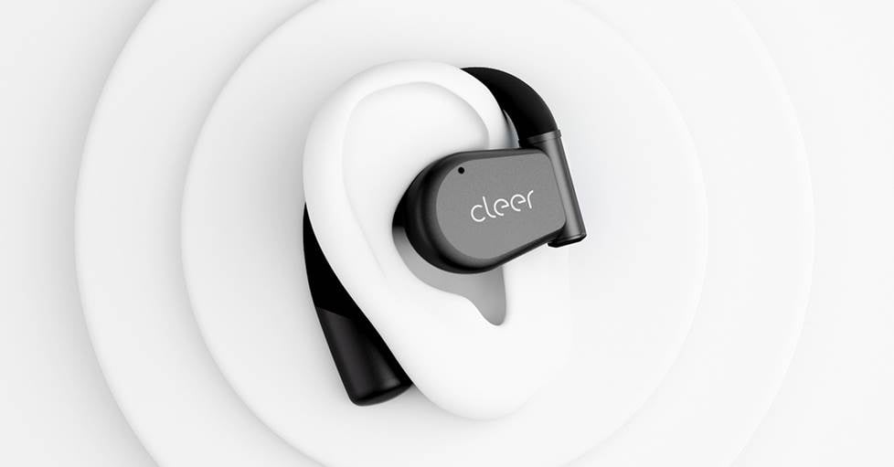 Cleer hook-style earbuds
