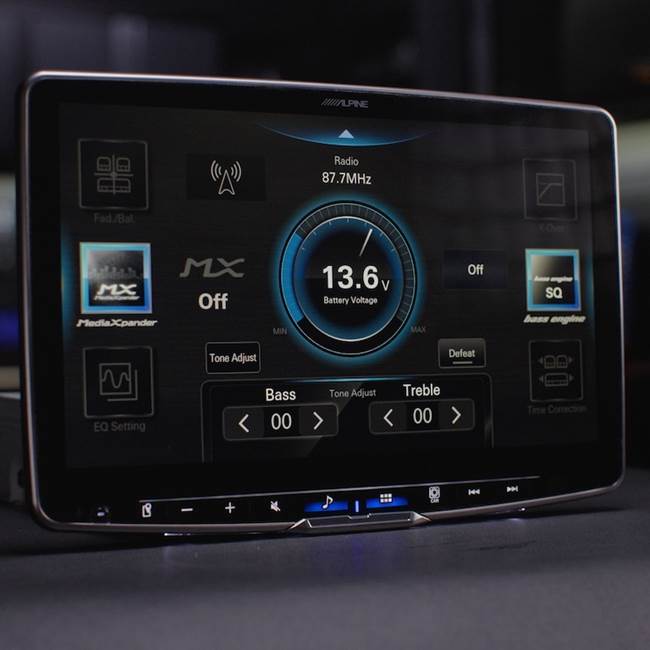 Alpine Halo11 iLX-F511 Digital multimedia receiver — an 11
