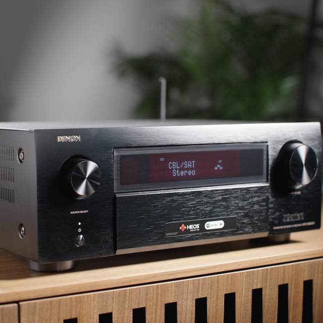 Denon AVR-X6800H 11.4-channel home theatre receiver with Dolby