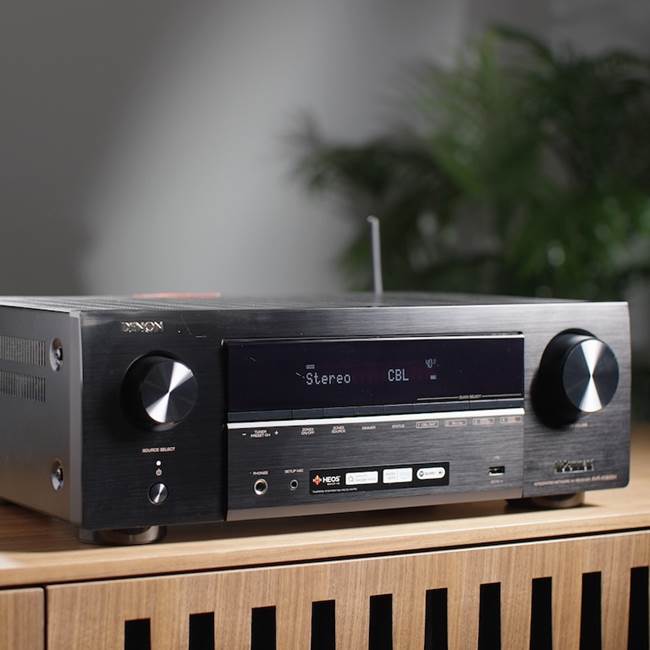 Denon AVR-X1800H 7.2-channel home theatre receiver with Dolby