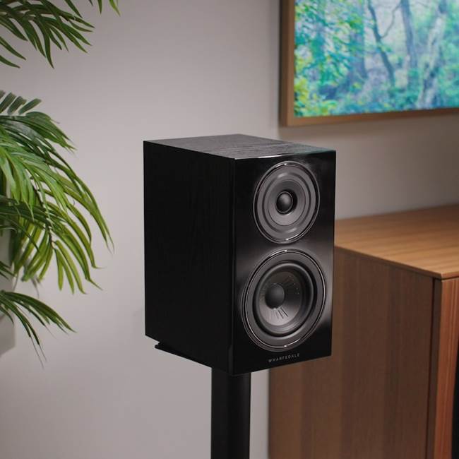WHARFEDALE DIAMOND 12.1 スピーカー ブラック Wharfedale Diamond 12.1 (Black) Bookshelf speakers (Black) at